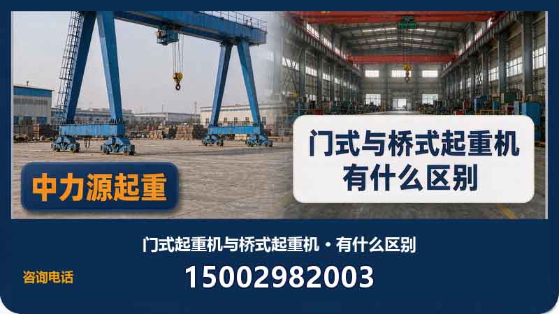 门式起重机与桥式起重机有什么区别